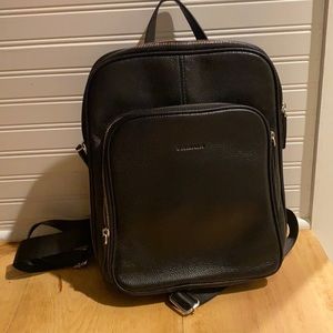 ENMAIN black backpack purse
